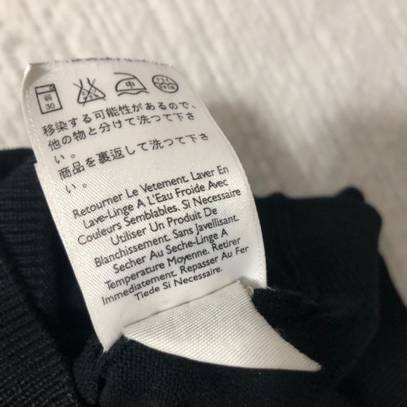 Eddie Bauer Pima Cotton Sweater Crew Neck Long Sleeve Black XL‎ - Picture 6 of 7